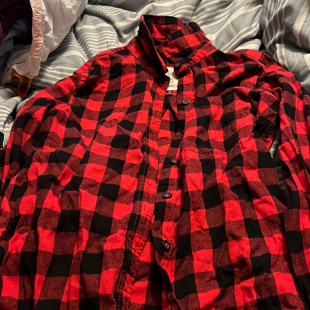 kohl’s flannel only worn once
